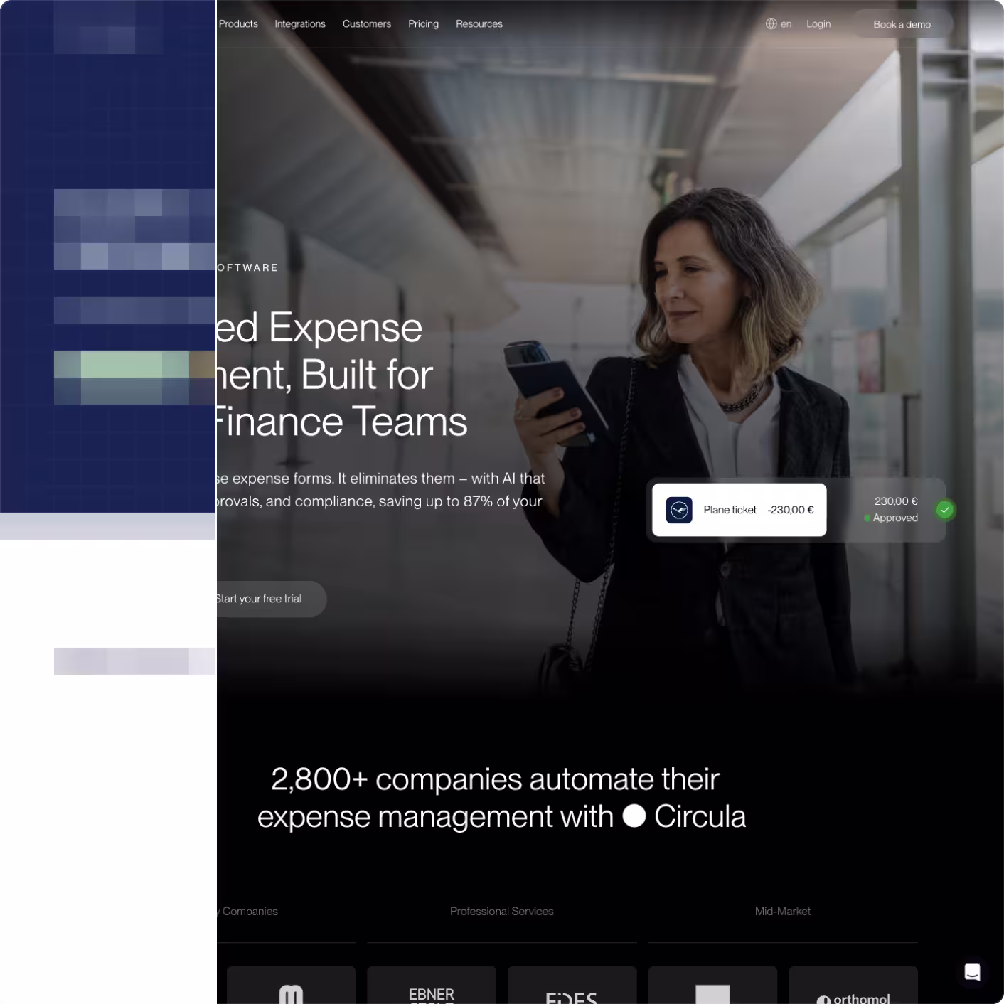 Circula website redesign